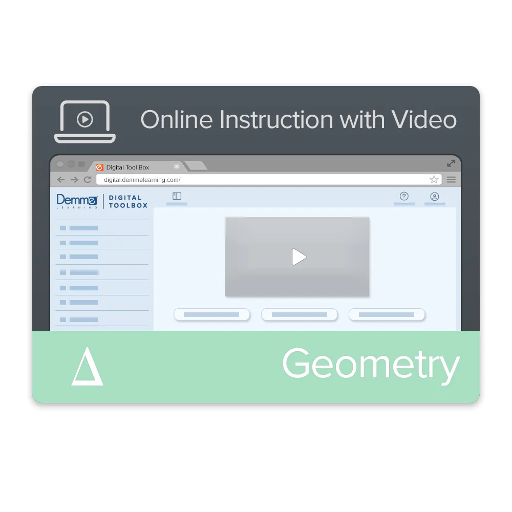 MUS200 - Geometry Video Instruction with Video - Digital Code